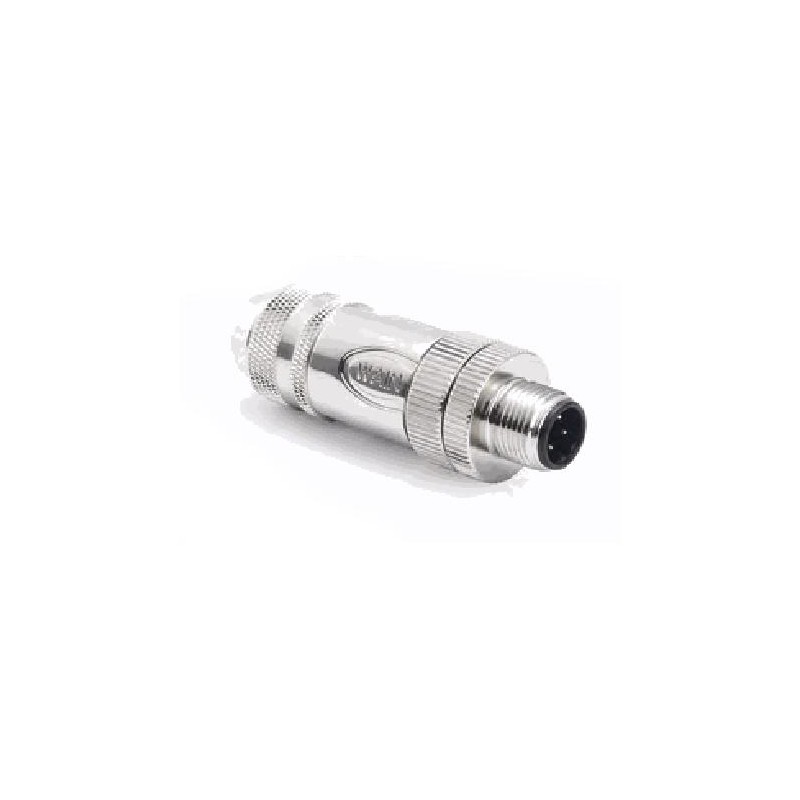 Connecteur mâle M12, 5 pol., codage B IP67, 4A, blindé